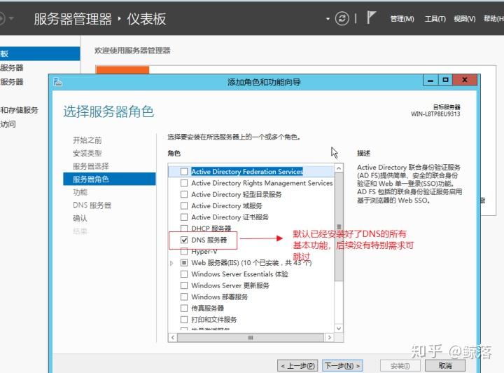 Windows server DNS服务器配置与管理