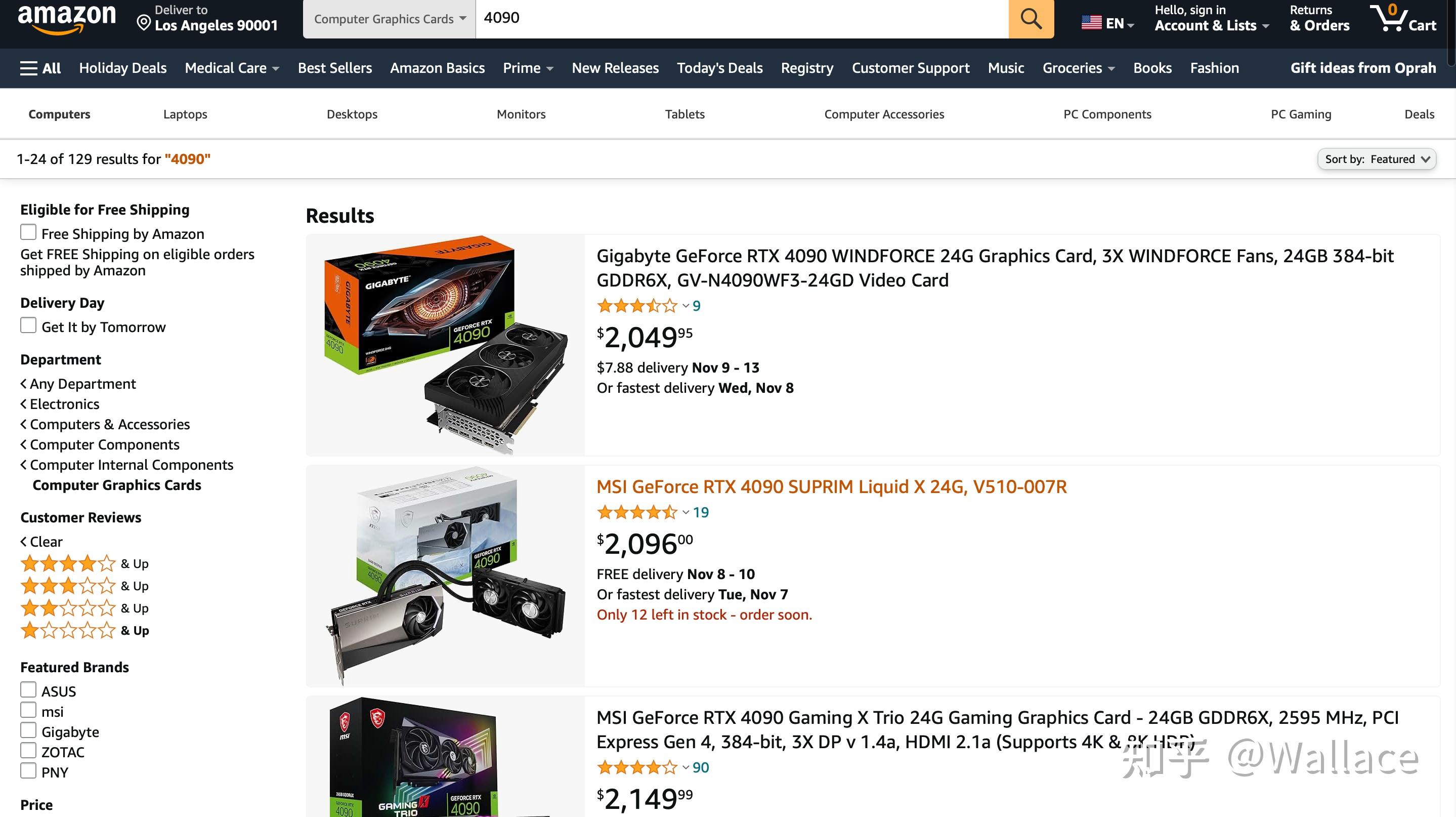 显卡日报11月6日|北美rtx 4090价格上涨 - 知乎