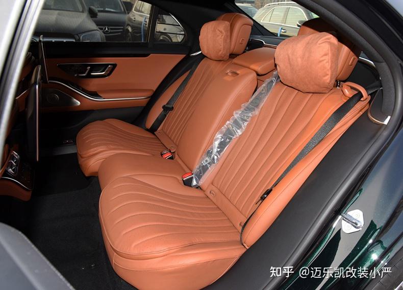 2021款21款奔驰s400l商务型改装后排电动座椅调节