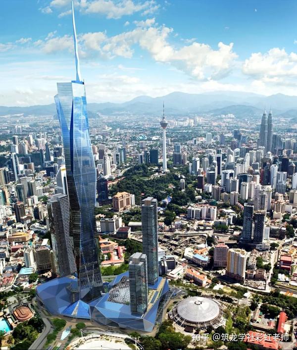百米天线反超上海中心,成为世界第二高? | 2022新摩天大楼盘点 - 知乎
