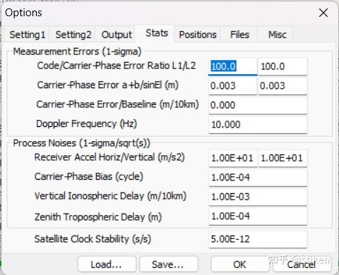 RTKLIB 2.4.2后处理PPP设置参数简介 - 知乎