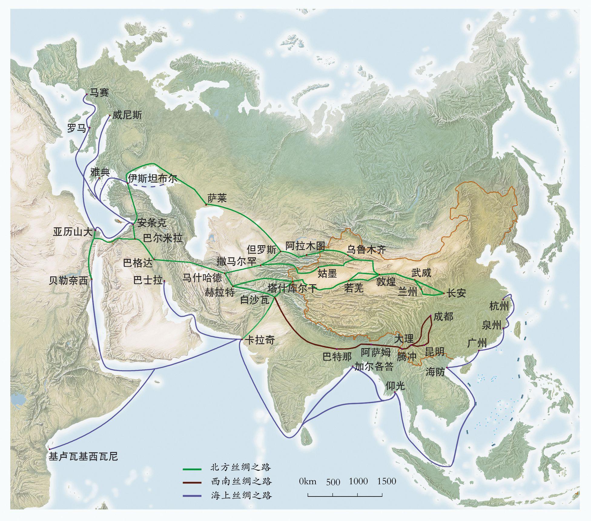 黄金与珠贝,属于楚国人的丝绸之路