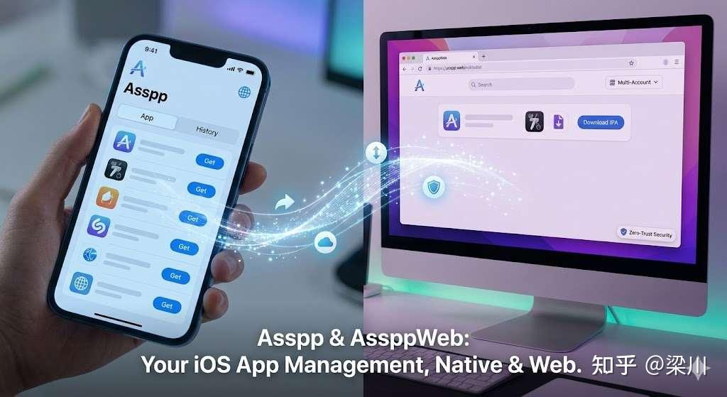 AssppWeb,多 Apple ID 切换、旧版本下载、免签名一键安装 iOS 应用神器