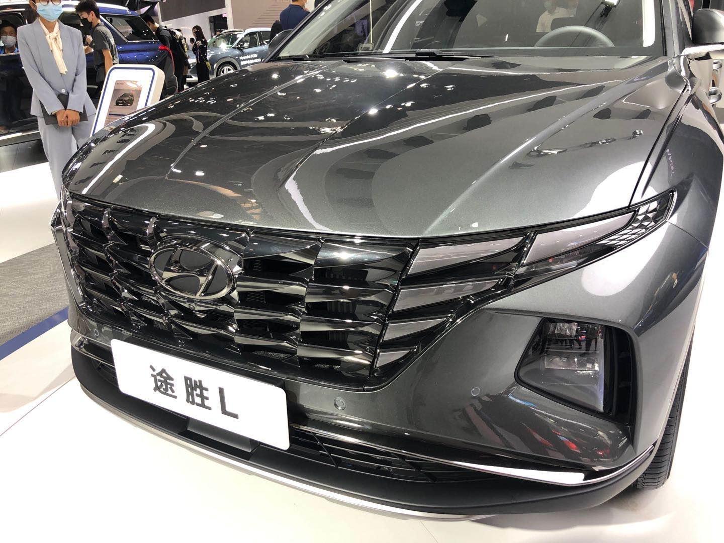 全新现代途胜l亮相:外观前卫