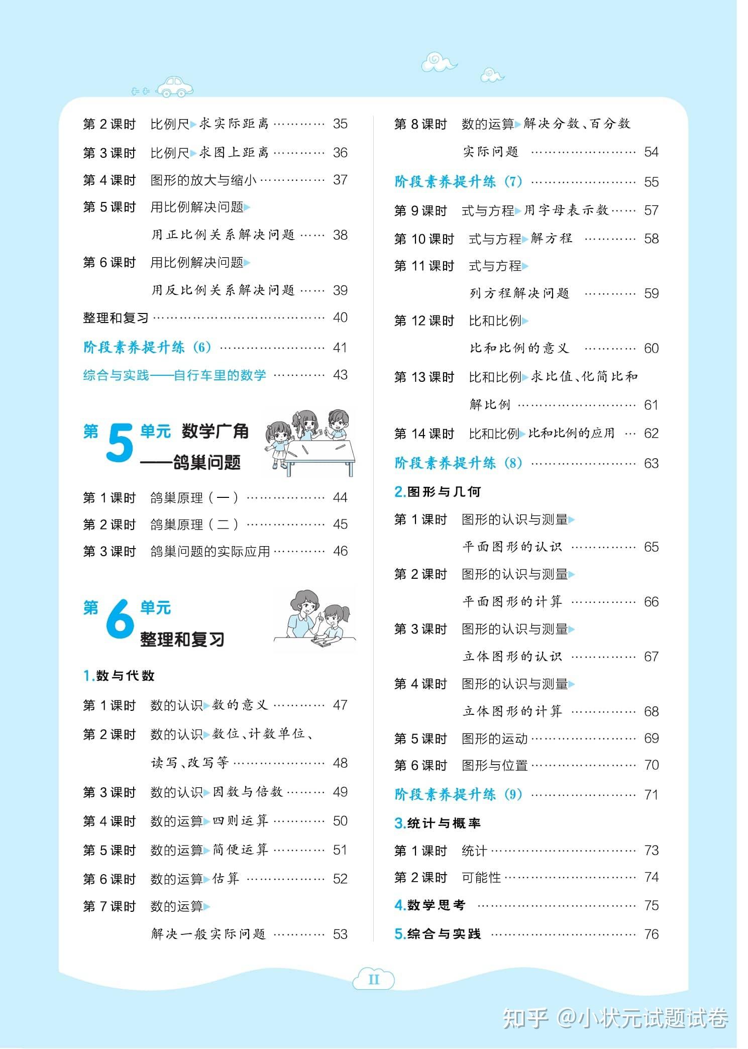《典中点》小学1-6年级数学人教电子版高清无水印||可下载打印