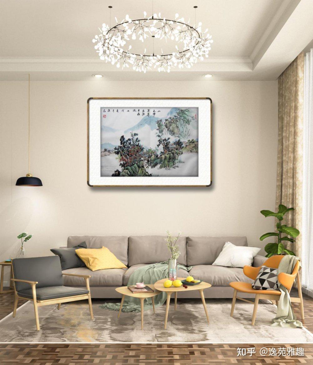 书画欣赏一慢一静一雅性一山一水一浮生画家孙磊作品欣赏