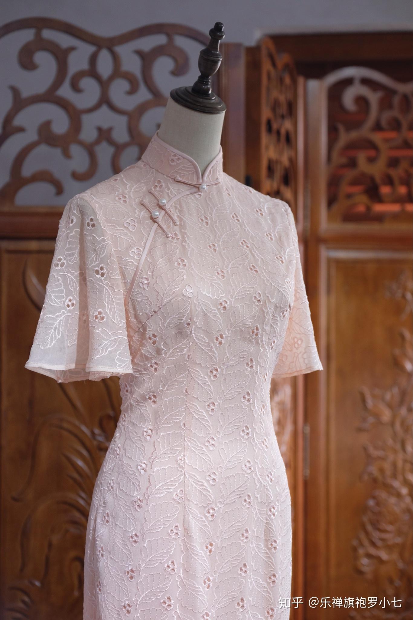 温柔系荷叶袖旗袍走起!