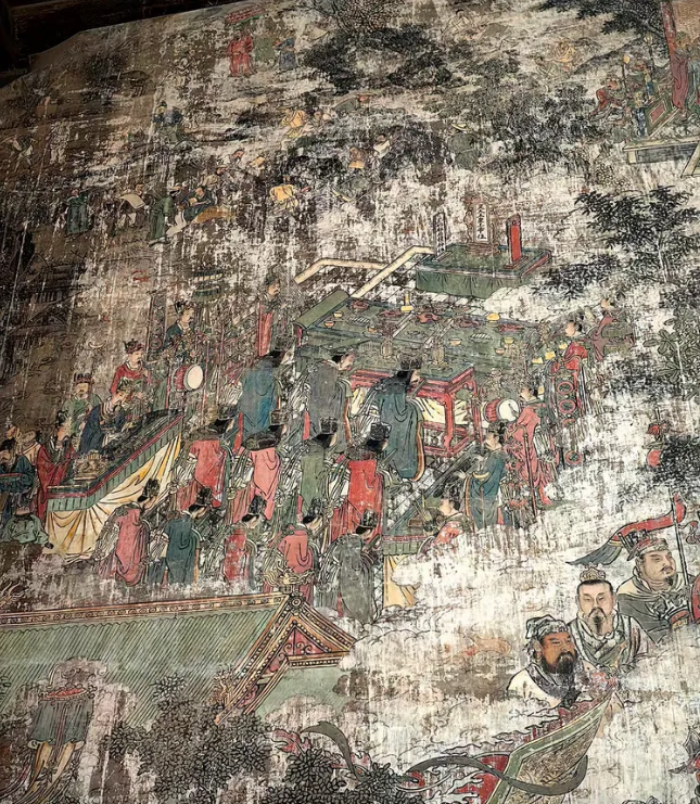 山西新绛县稷益庙-正殿:明代壁画 - 知乎