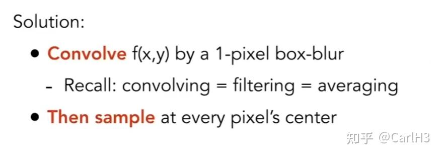 Games101 lecture05 Rasterization 02 antialiasing And Z buffer 