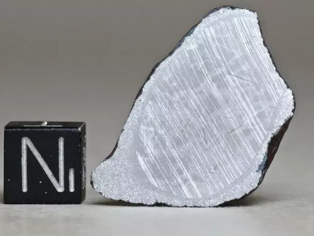 toluca铁陨石(iab型)及其内部widmanst01tten结构esquel 陨石(一种