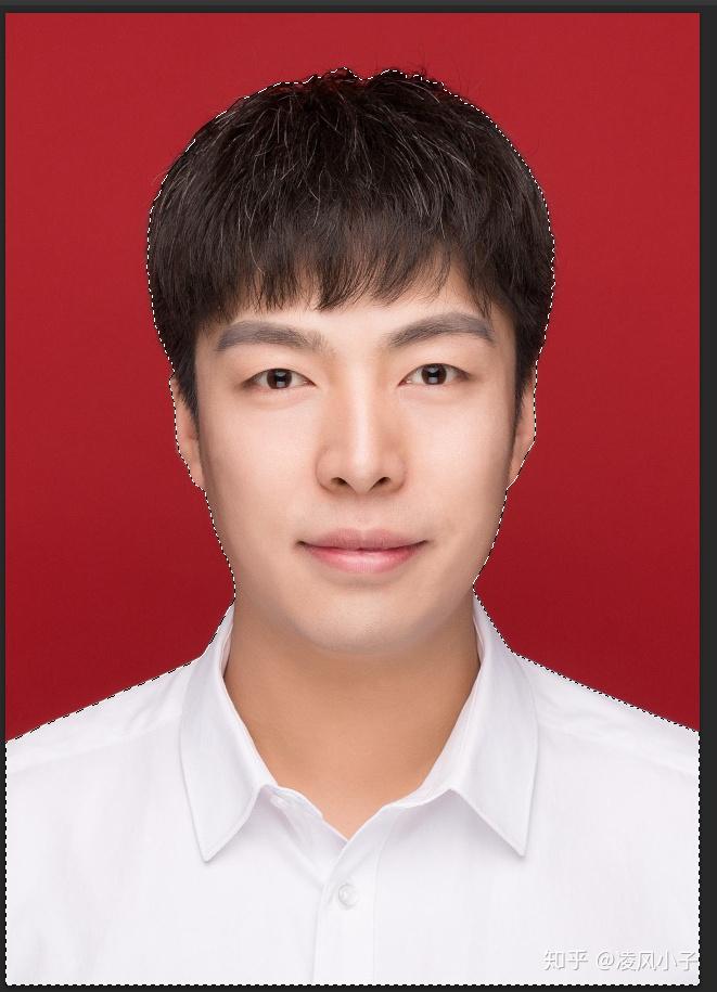 用PS改照片背景颜色