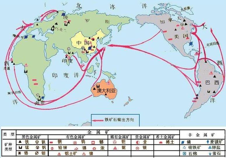 地球上 矿产资源 的分布 为什么是不均匀的 知乎