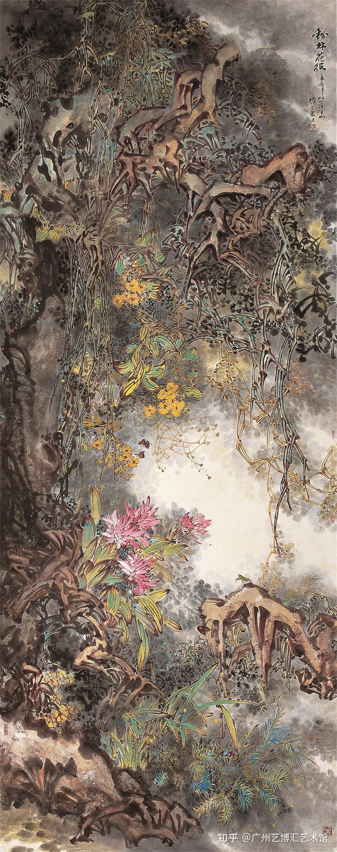 笔墨淡荡处 诗意敛情思——赵占东全景花鸟画 - 知乎