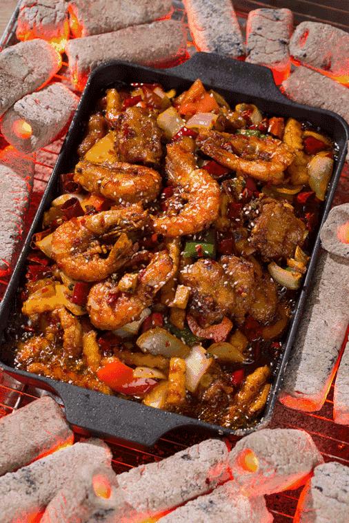 销魂掌华宇广场店全场干锅58折部分菜品低至18折