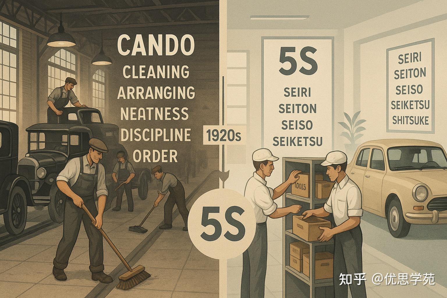 5S的提出者是谁?从丰田到全球的现场管理革命 - 知乎