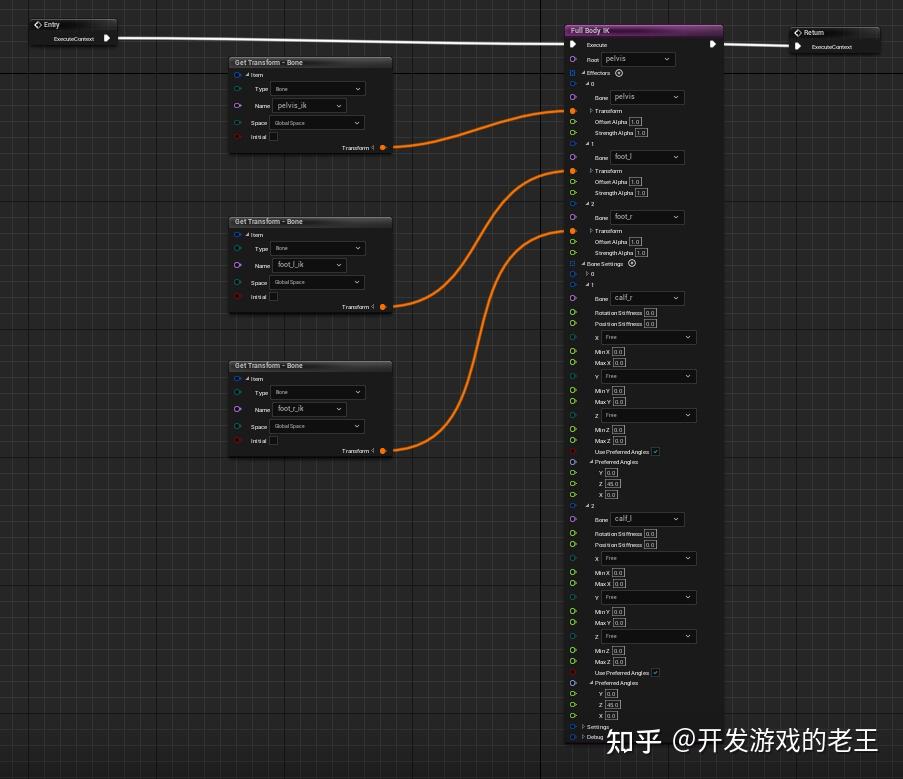 [玩转UE4/UE5动画系统＞Control Rig篇] 之 Control Rig + Fullbody IK版的足部IK实现（附项目代码 ...