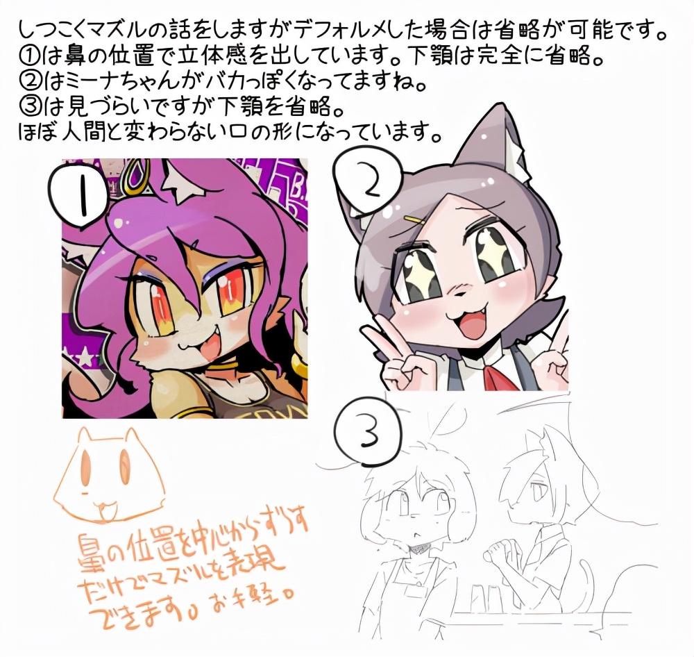 初学者怎么画兽设教你画兽人与画人类的画法差异