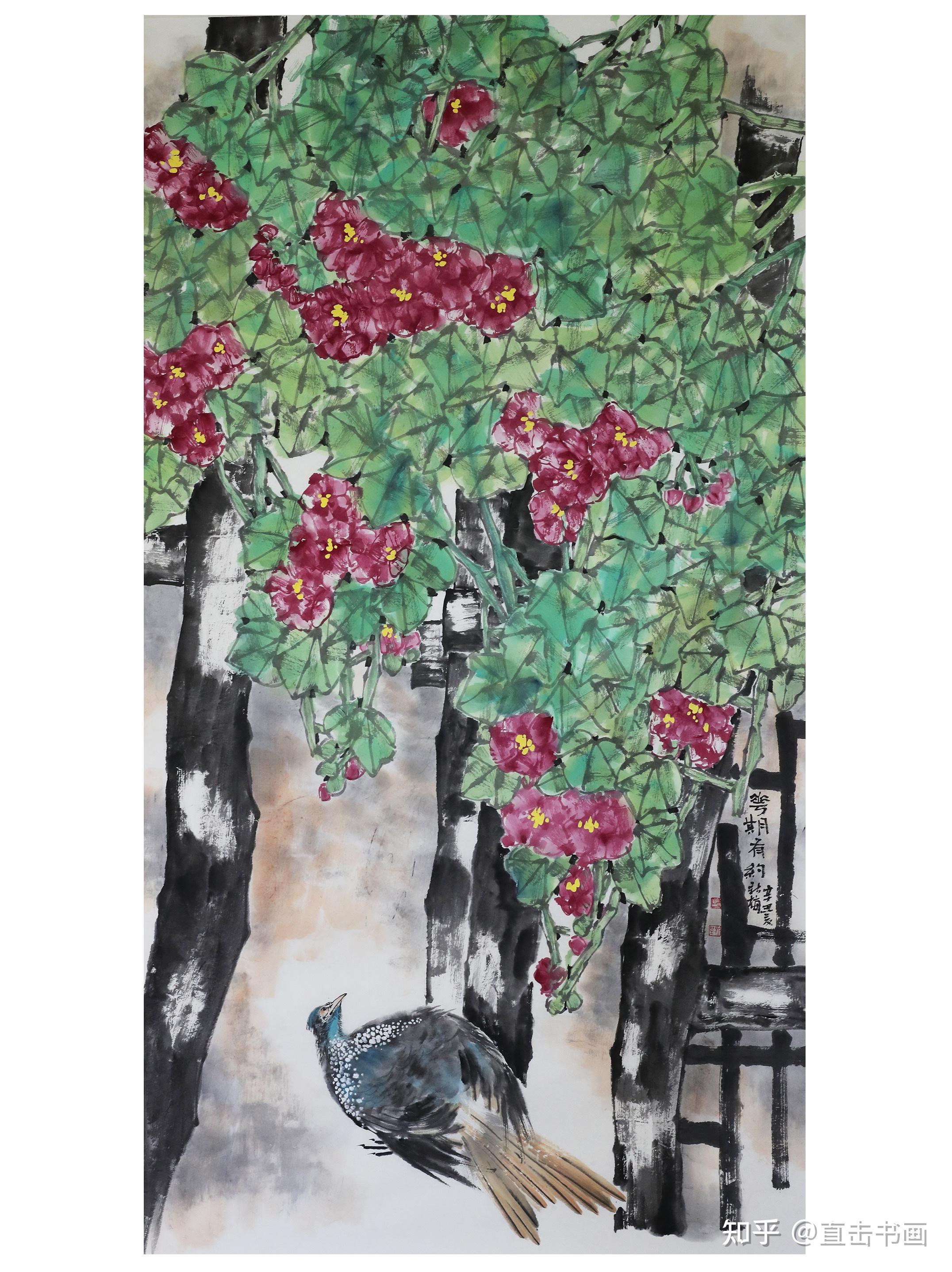 中国美术家协会会员马新梅花鸟画欣赏 - 知乎