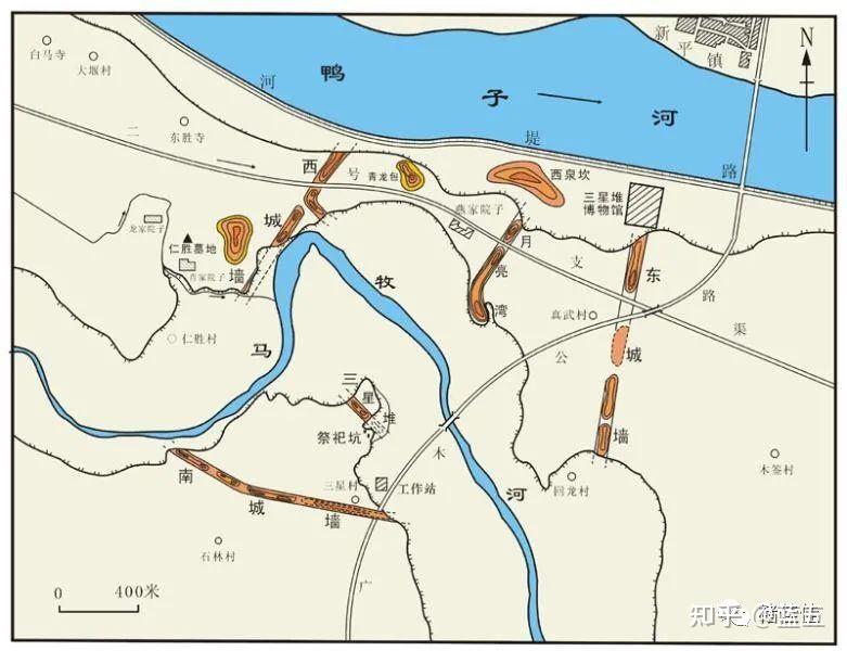 商朝城池三星堆