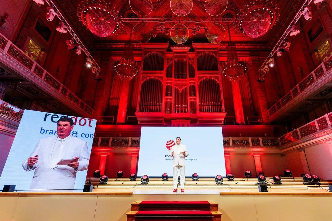 点奖颁奖典礼在德国柏林音乐厅举行,在2023年德国红点奖的奖项评选中