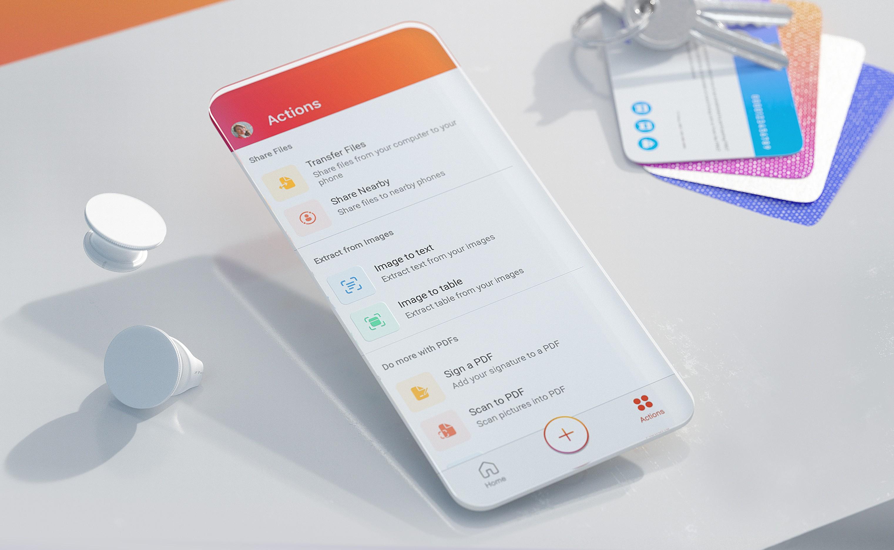 而是在手机上创建和编辑的基础,微软将office lens整合到office应用中