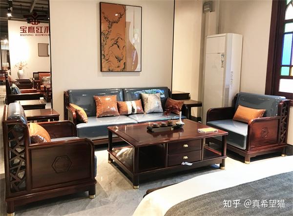 黑酸枝新中式家具家宝红木：黑酸枝唤醒现代生活韵味 - 知乎
