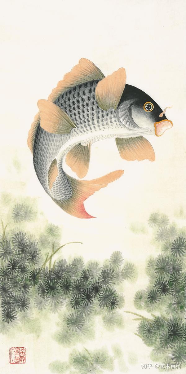 朱贵成画的鱼最低价格图片