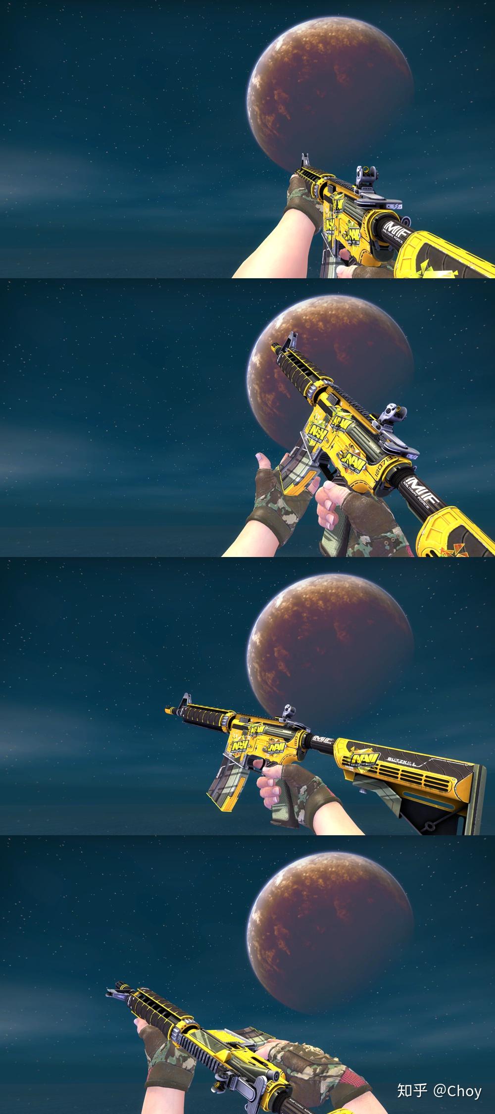 csgo游戏里,m4a4皮肤有没有什么好的推荐啊?