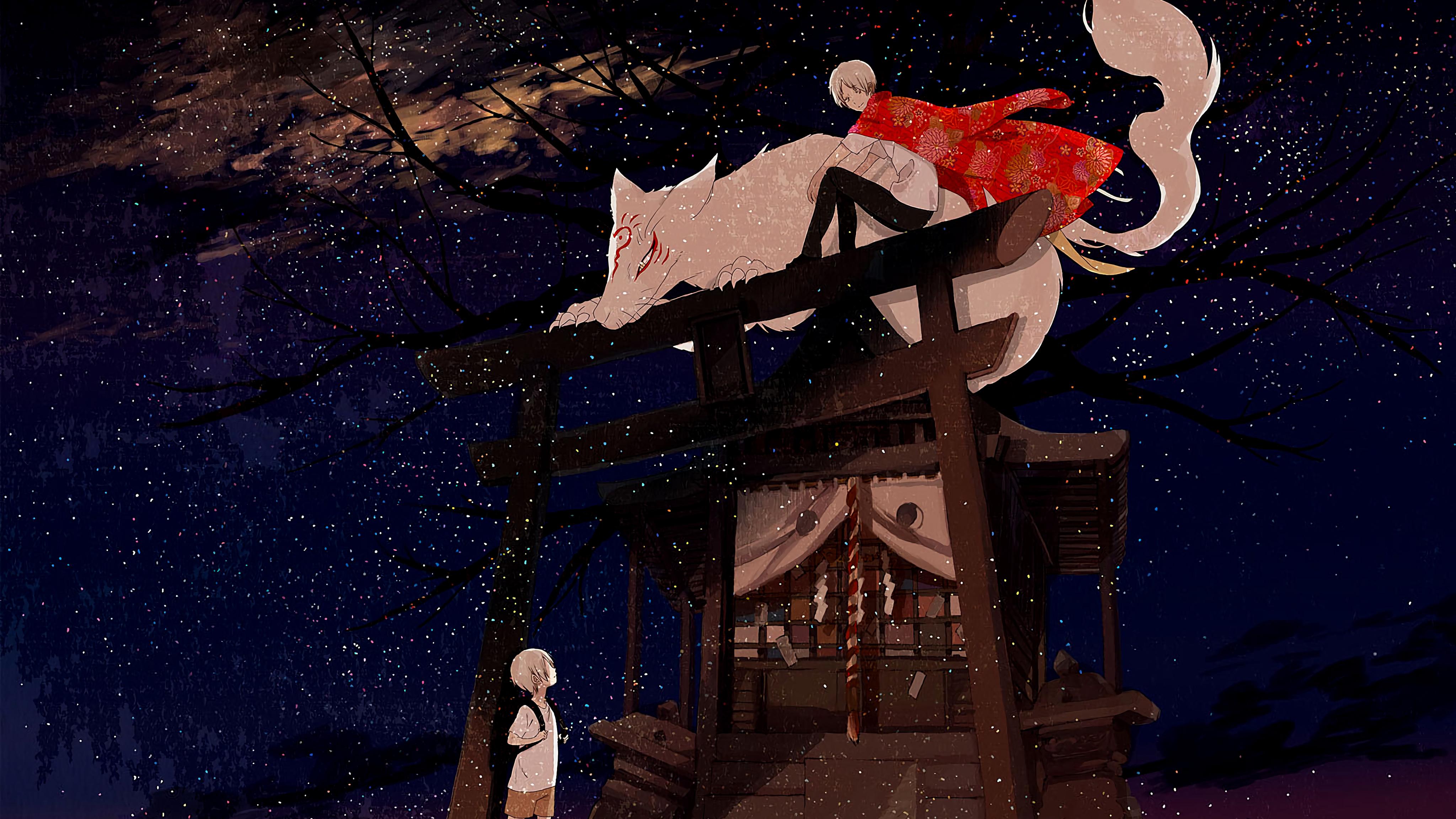 (1)精美壁纸赏析别样梵高 插画 电脑壁纸4k超高清壁纸唯美风景壁纸