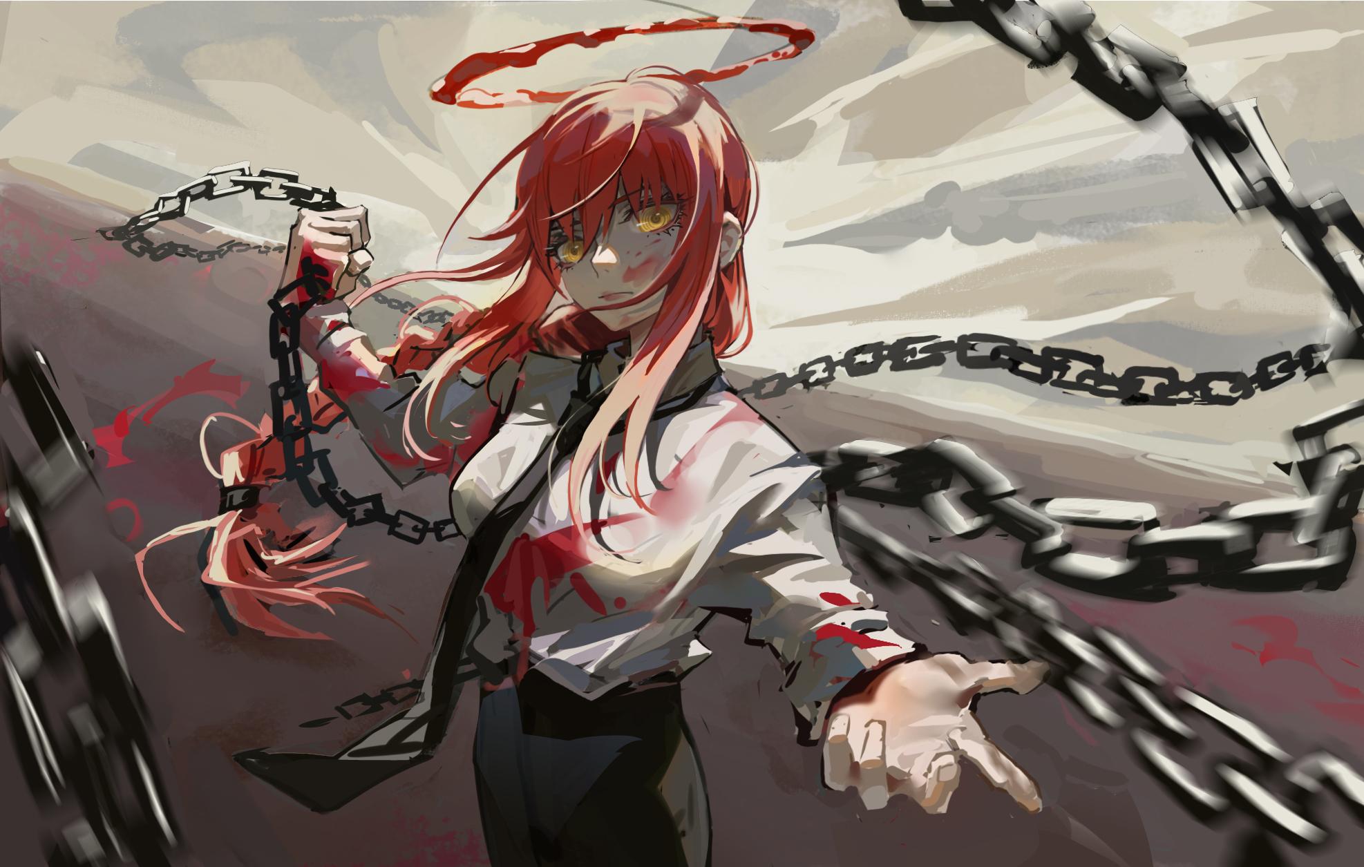 有没有电锯人高清壁纸?玛奇玛,帕瓦,蕾塞壁纸合集 - 知乎