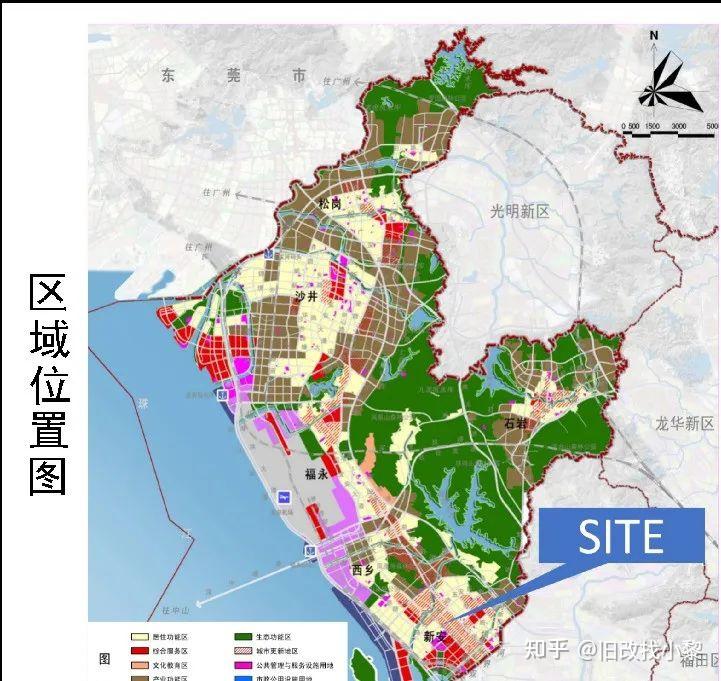 深圳新安街道地图图片