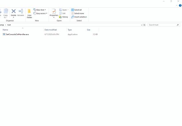 Windows 命令行程序如何处理Ctrl+C事件 - 知乎