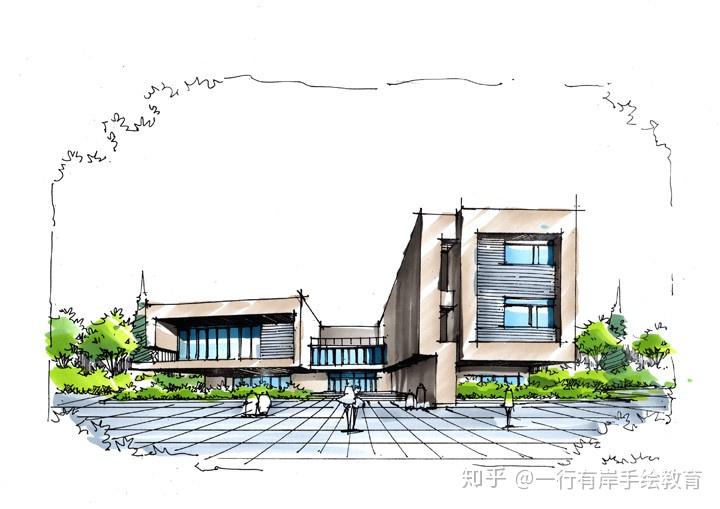 step3:刻画细节,先刻画材质,墙面材质刻画的时候要注意虚实关系的表现