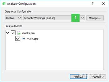 QtCreator 可以通过 Clang-Tidy 和 CLazy 对你的代码进行静态检查 QtCreator 可以通过 Clang-Tidy 和 CLazy 对你的代码进行静态检查