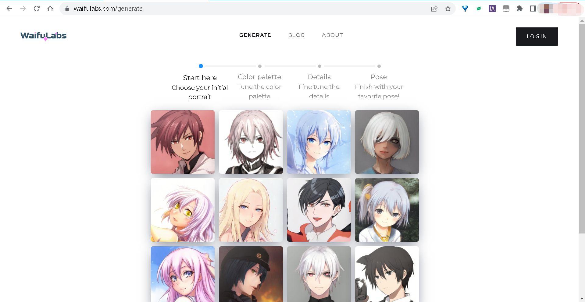 me/该网站可以看做一个在线小游戏,不过制作的动漫人物,可以保存到本