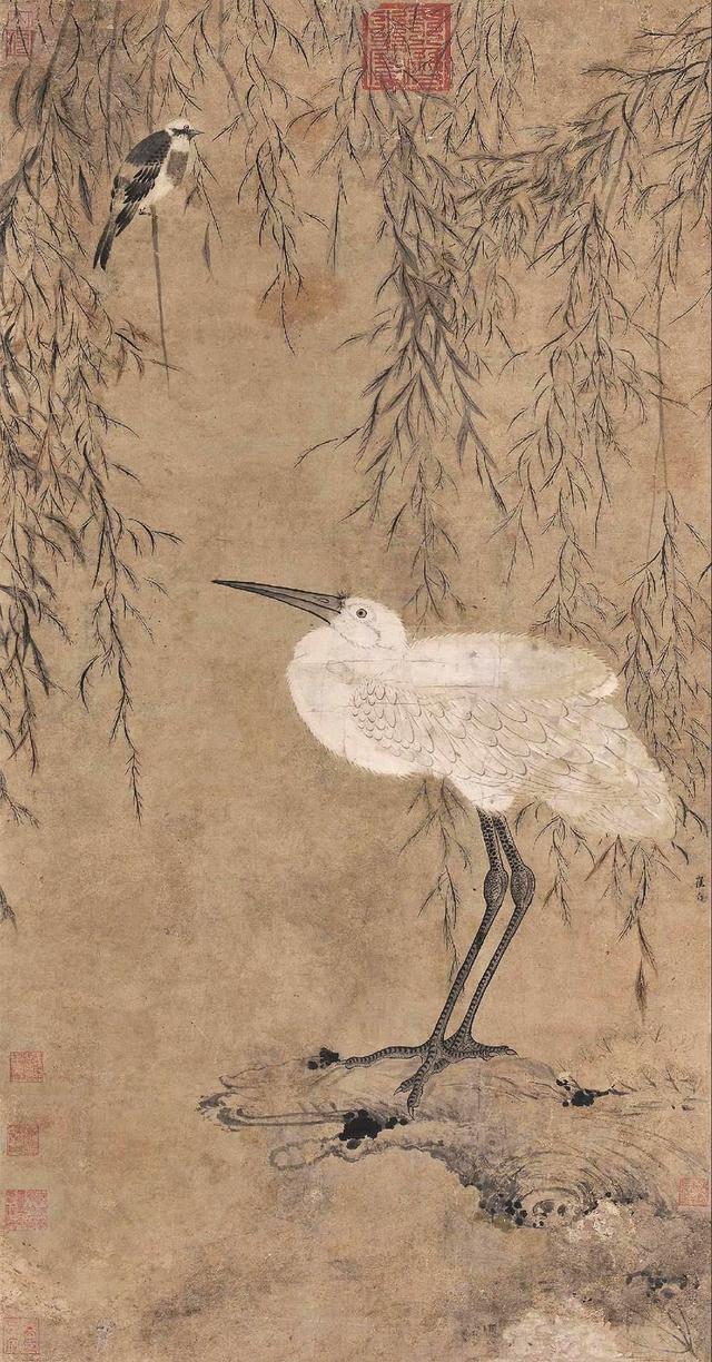 中艺汇赏名画:北宋花鸟画风格的破局者-崔白作品欣赏