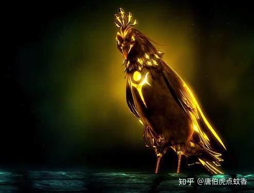 中国神妖大全之《金乌》：在古代金乌被看作是驾驭日车的太阳神鸟 - 知乎
