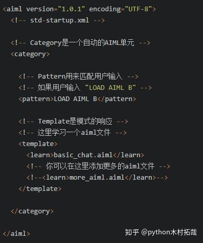 长篇文讲解：使用Python AIML搭建聊天机器人的方法示例（收藏） - 知乎