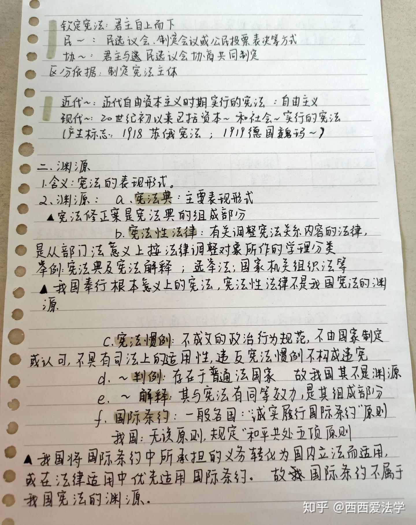宪法学期末复习重点总结（一） - 知乎