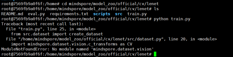 Copy攻城狮辛酸史:含泪“一分钟”跑通MindSpore的LeNet模型 Copy攻城狮辛酸史:含泪“一分钟”跑通MindSpore的LeNet模型