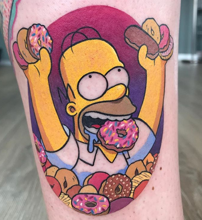 是我们身边的朋友,亲戚或者邻居这些成功的人物塑造也让《辛普森一家