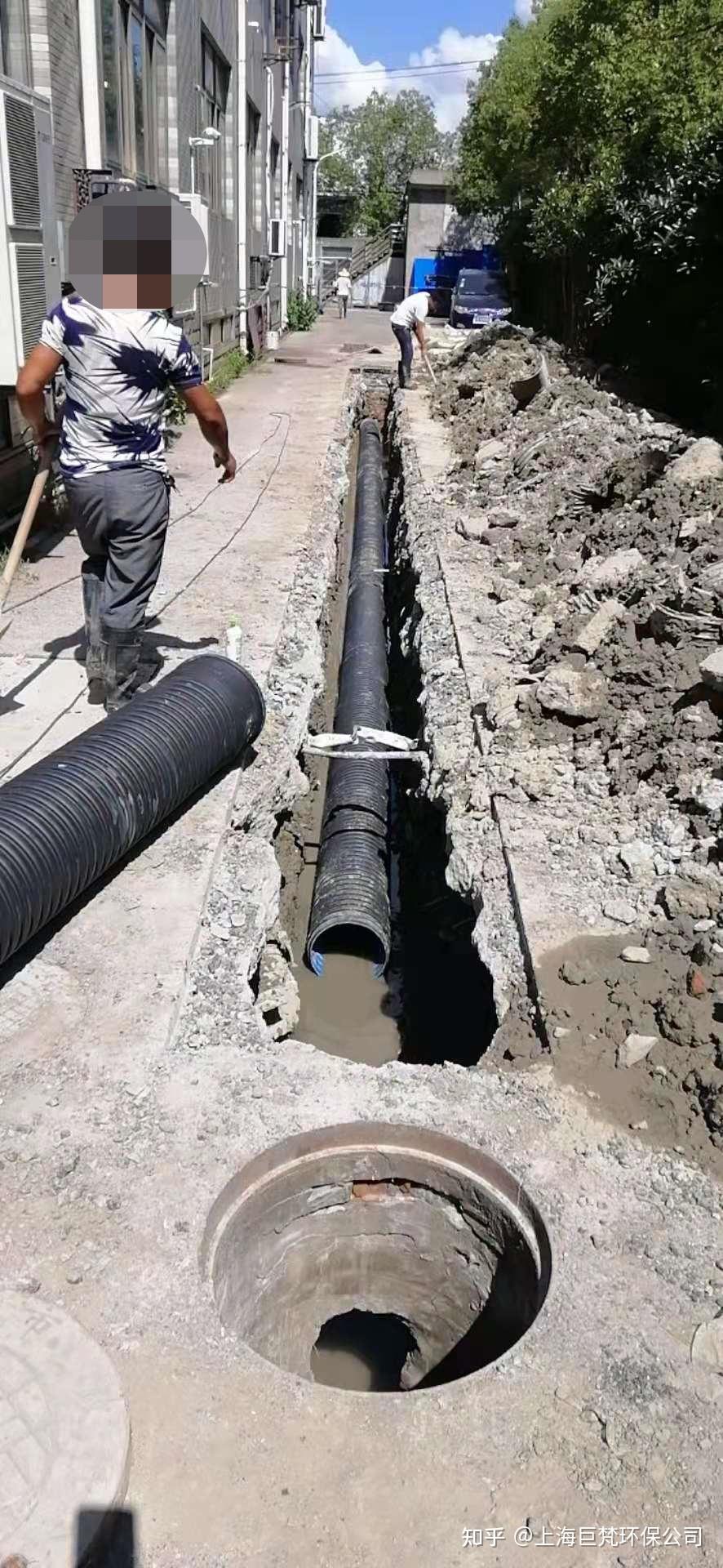 上海管道开挖改造上海安装排水管道上海铺设市政管道