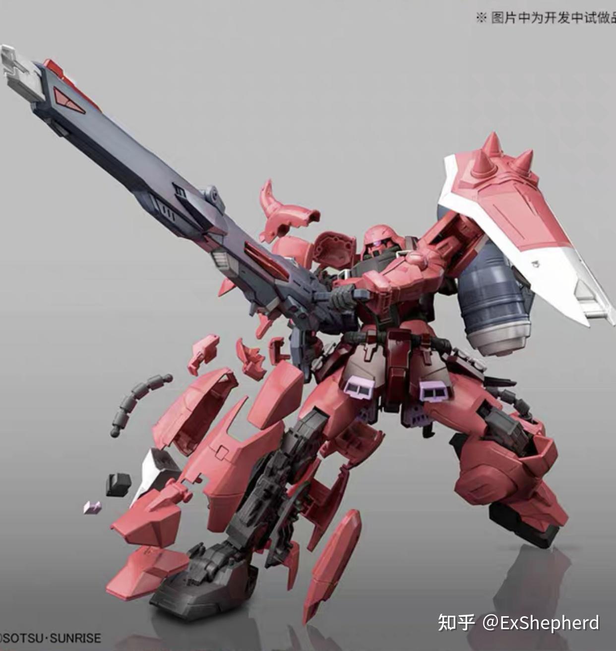 「制作体验」MG ZGMF-1000/A1 炮击扎古勇士 露娜机 -感觉不错,考虑量产 - 知乎