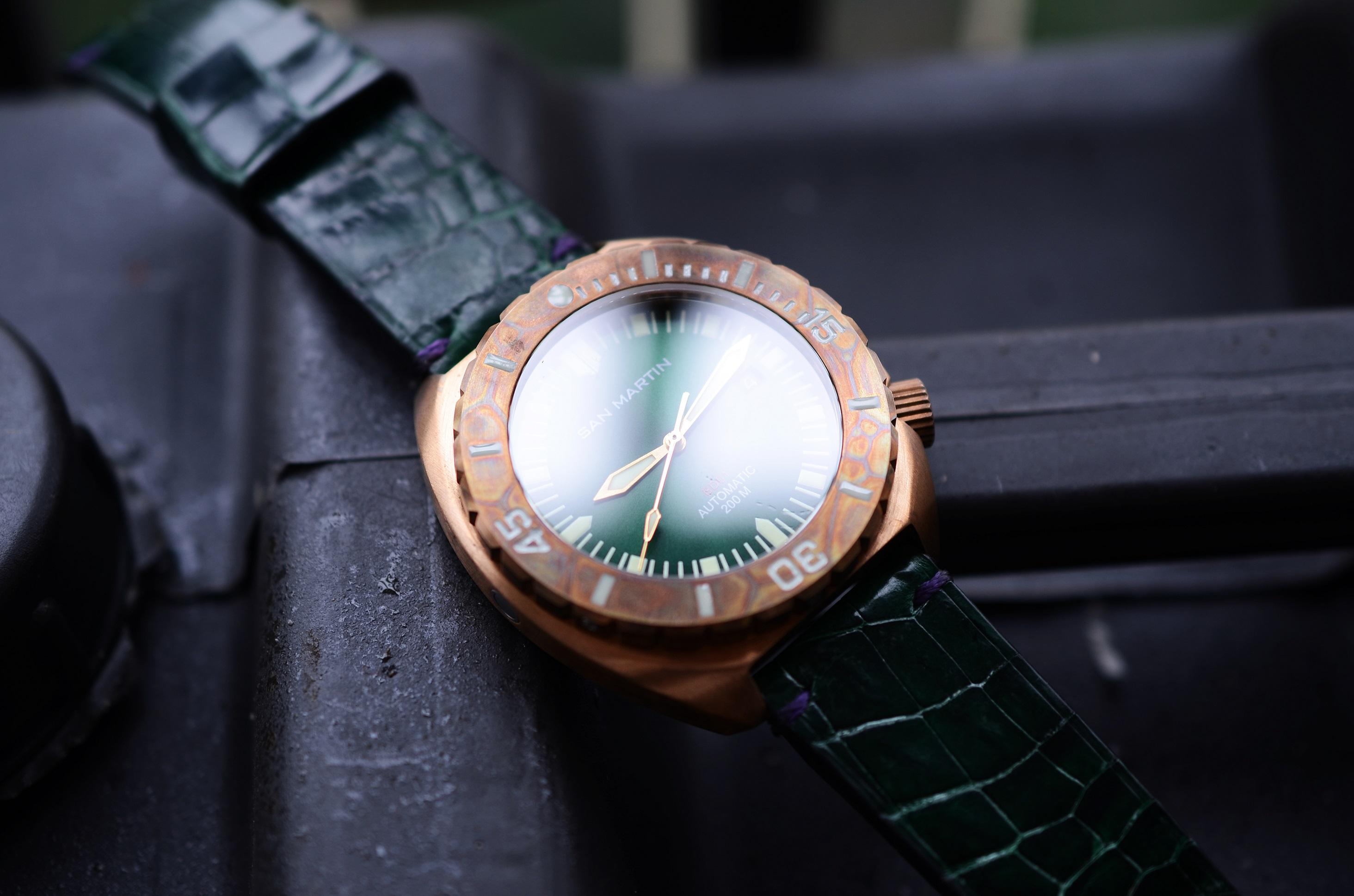 圣马丁青铜潜水表