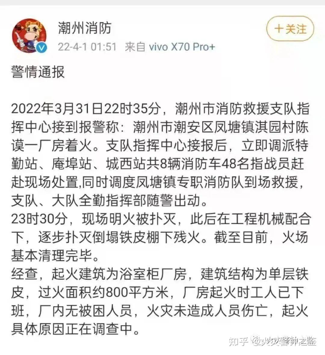 每周火灾警示录(第19期 2022328~43) 