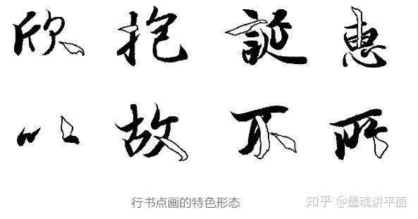 字体设计学不会文字书法之美一楷书行书讲解