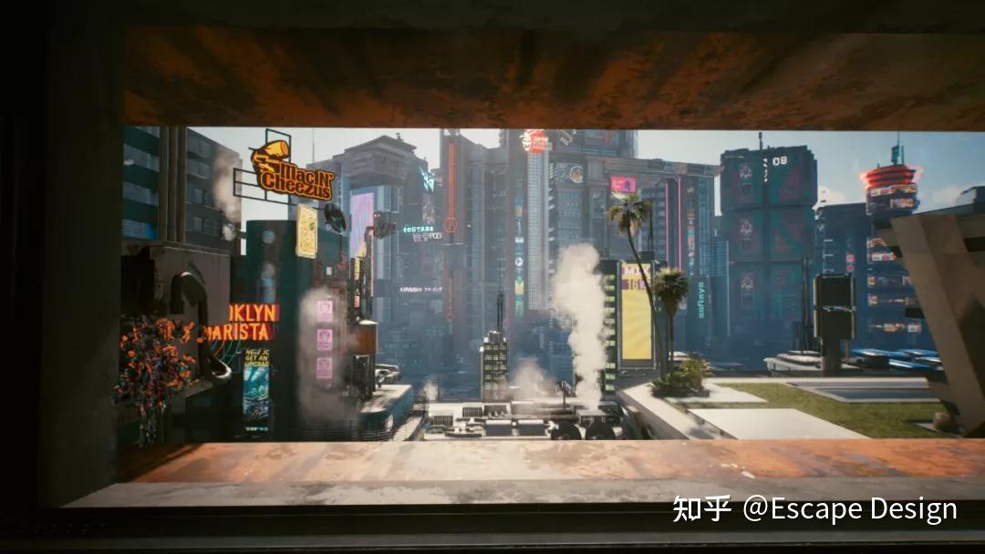 赛博朋克2077——设计师直呼内行的景观建筑! - 知乎