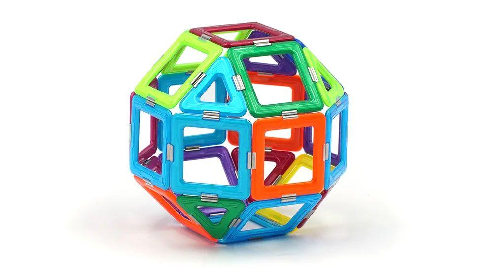 史上最牛磁力片拼图大全从教程球开始一起来探索阿基米德多面体吧