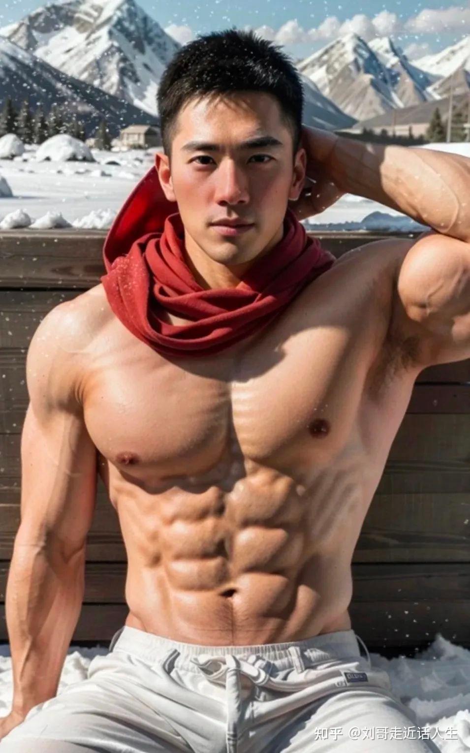 这个AI天菜肌肉男，你觉得最像谁？ - 知乎