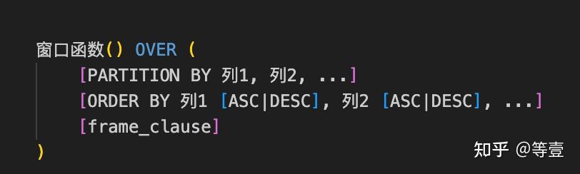 SQL零基础入门教程(3)窗口函数 - 知乎